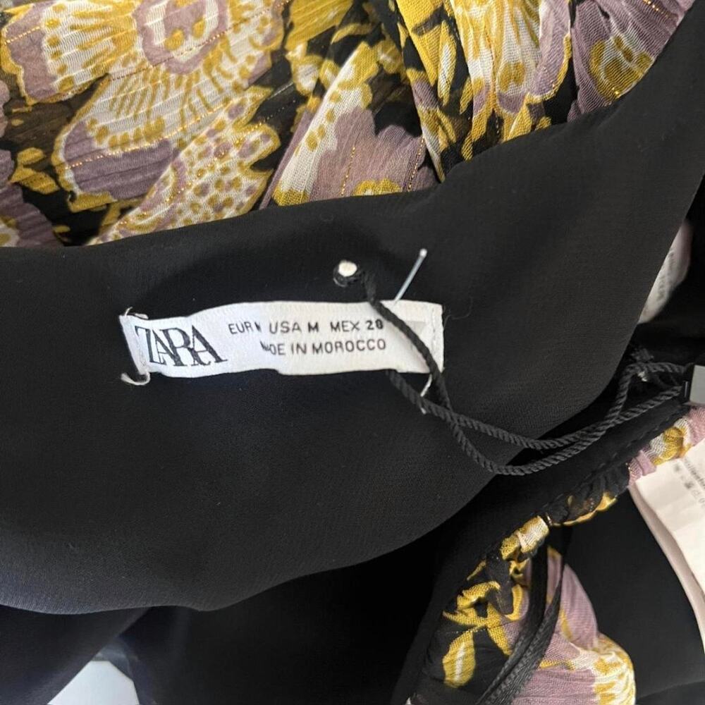 Floral zara one shoulder mini - Picture 4 of 4